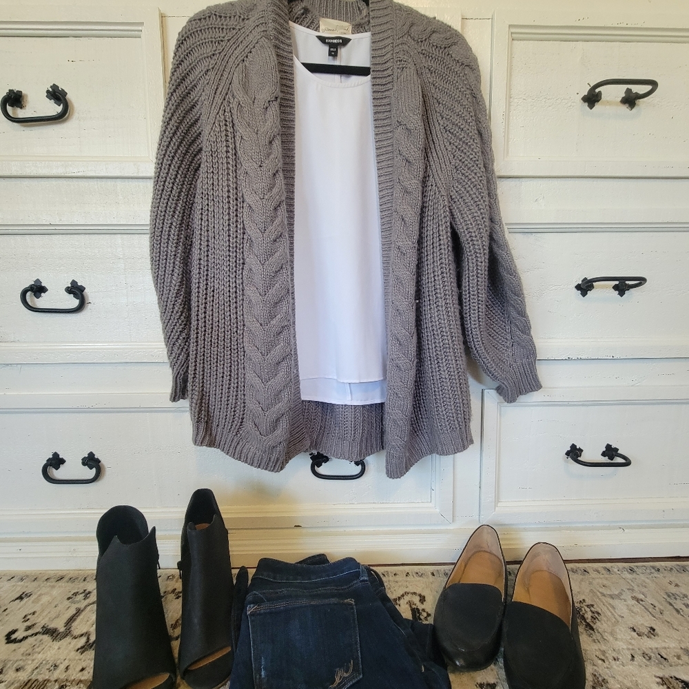 Grey Cardigan